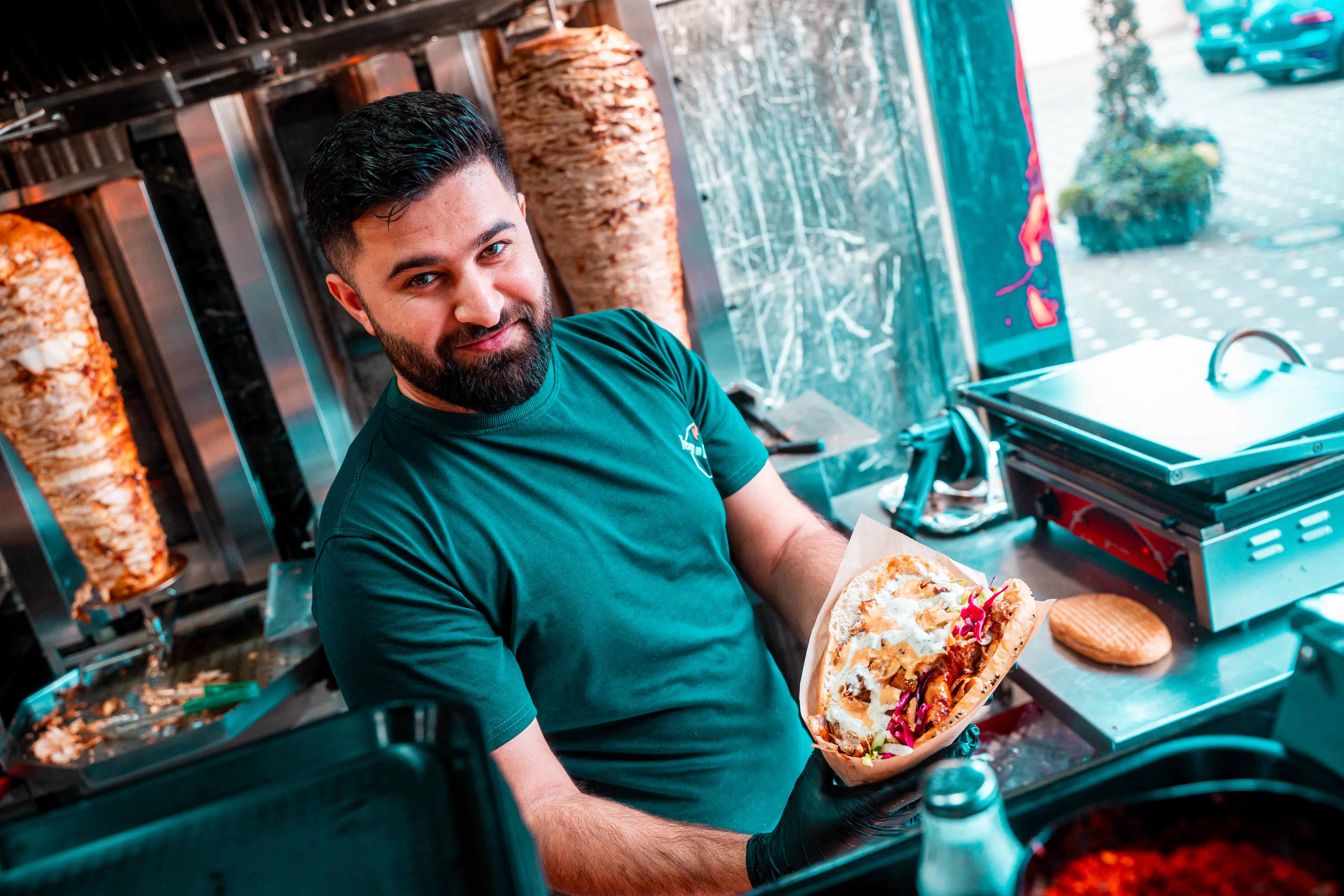 Hossein in der Freizeit